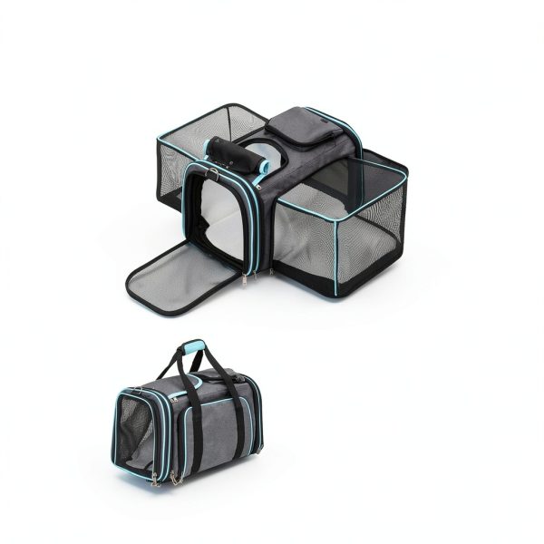 Pesen Expandable Cat Carrier Soft-Sided Travel Pet Carrier-3