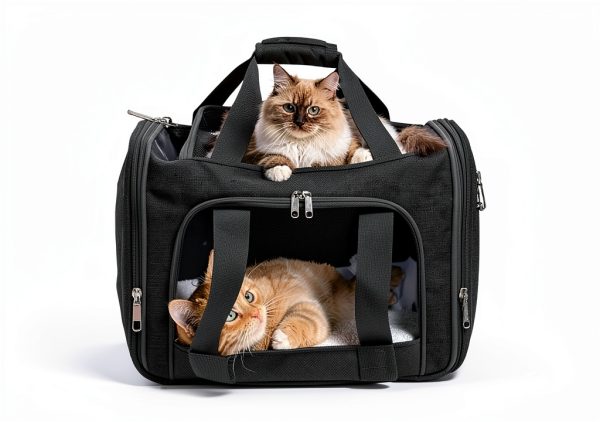 Dog Soft-Sided Carrier LEHNI Steel Mesh Design-4