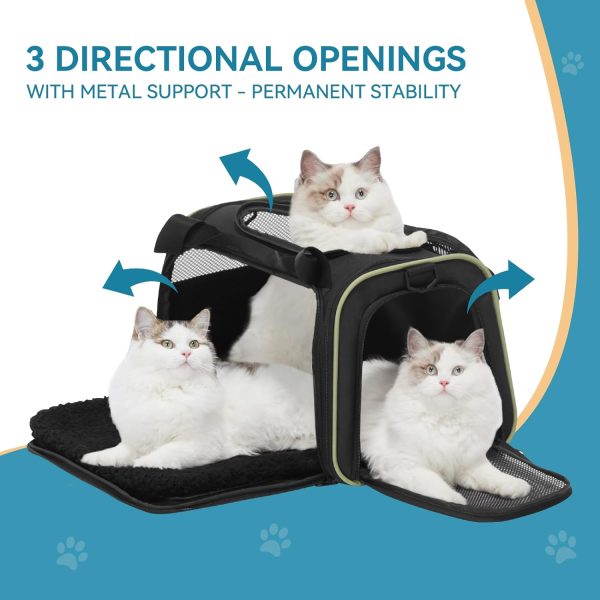 Pet Carrier PETSFIT Soft‑Sided Airline Approved-4
