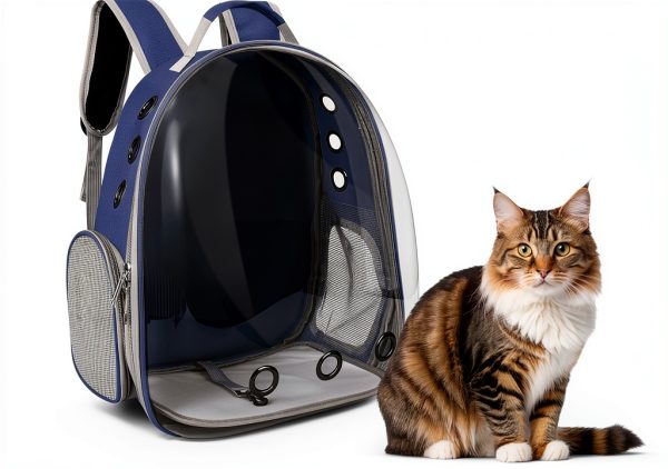 XIZIX Cat Backpack Bubble Carrier Ventilated Pet Travel-0