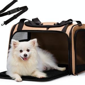 PETSFIT Soft Sided Cat Carrier Mesh Ventilation-0