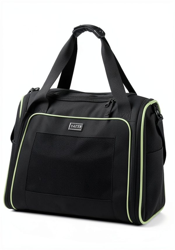 PETSFIT Large Cat Carrier Cozy Fleece Mat Travel Pet Carrier-1