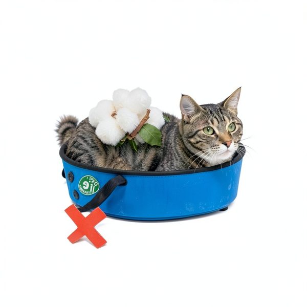 Cat-in-the-bag Cotton Cat Carrier Pouch for Travel Grooming-2