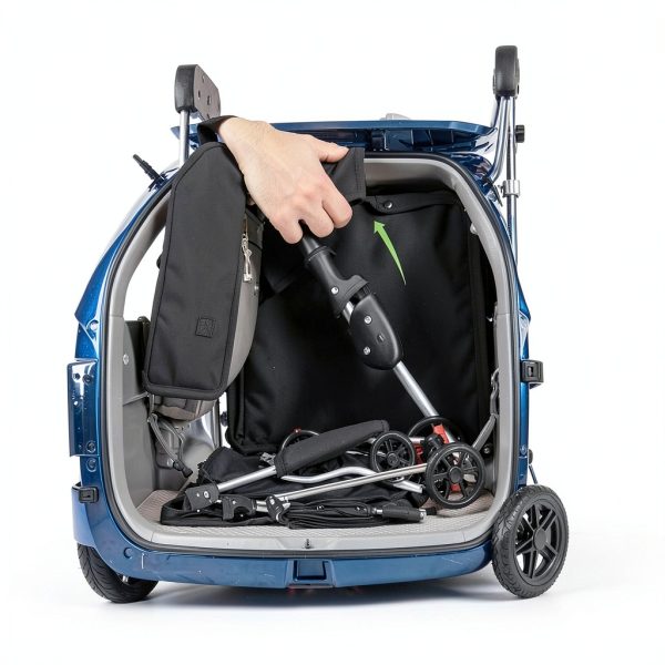 SMUG Pet Stroller Lightweight Foldable Mesh Cat Dog-1