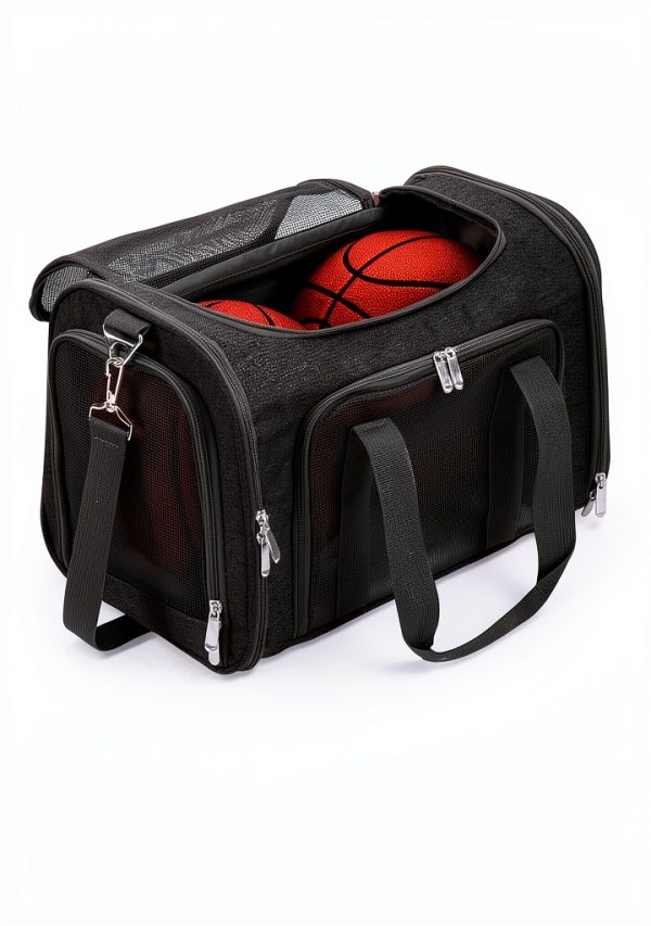 Dog Soft-Sided Carrier LEHNI Steel Mesh Design-2