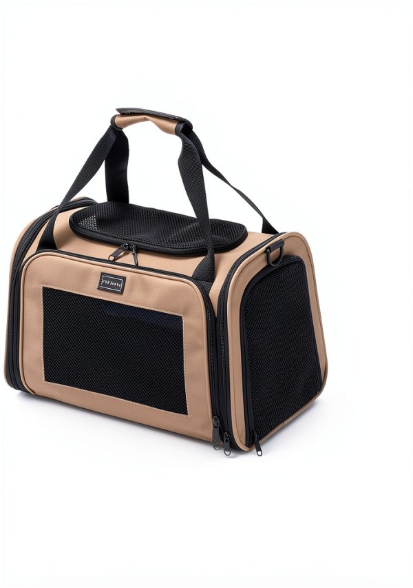 PETSFIT Soft Sided Cat Carrier Mesh Ventilation-4