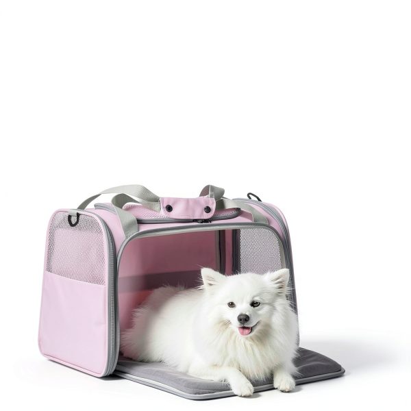 PetSFIT Large Cat Carrier Soft Sided Mesh Design-5