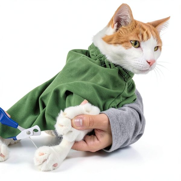 Cat-in-the-bag Cotton Cat Carrier Pouch for Travel Grooming-3