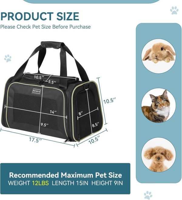 Pet Carrier PETSFIT Soft‑Sided Airline Approved-3