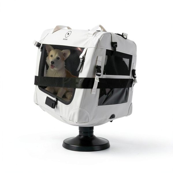 PEGIC Pet Carrier Collapsible Design Multi Security Cat Dog-6