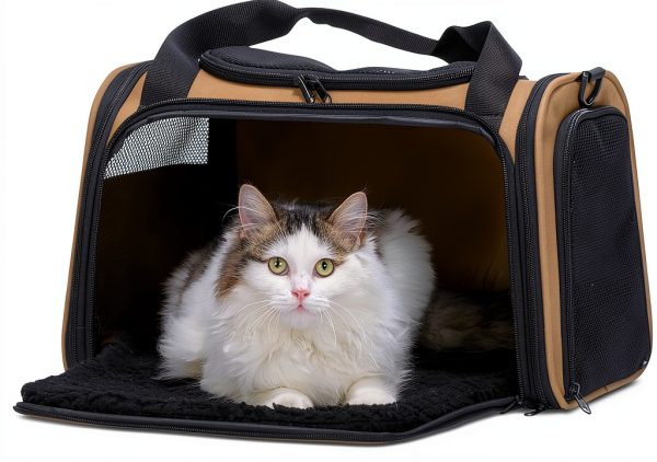 PETSFIT Airline Approved Pet Carrier for Cats Small Dogs-8