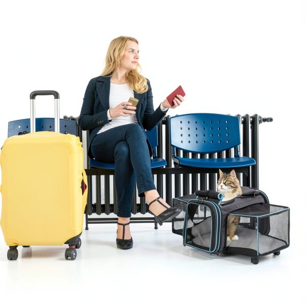 Pesen Expandable Cat Carrier Soft-Sided Travel Pet Carrier-6