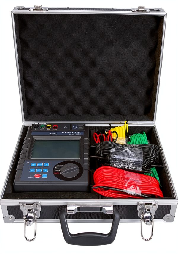 Ground Resistance Meter Kafuty-1 Digital LCD Blue-0