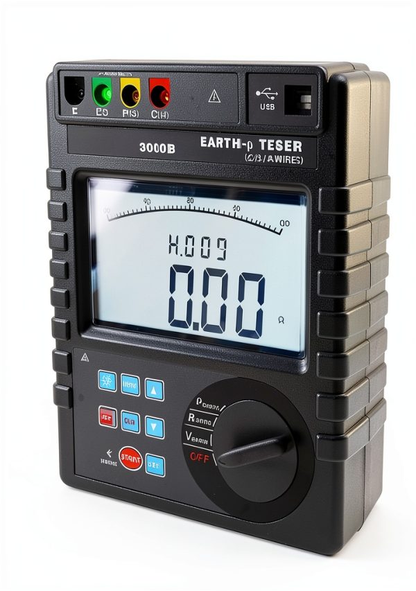 Ground Resistance Meter Kafuty-1 Digital LCD Blue-5
