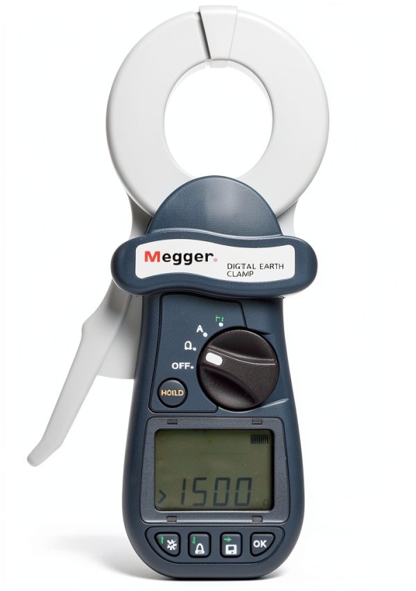 Megger Resistance Meter 600V with Elliptical Clamp-1