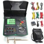 Ground Resistance Meter Vanlison 0.01Ω Resolution-0