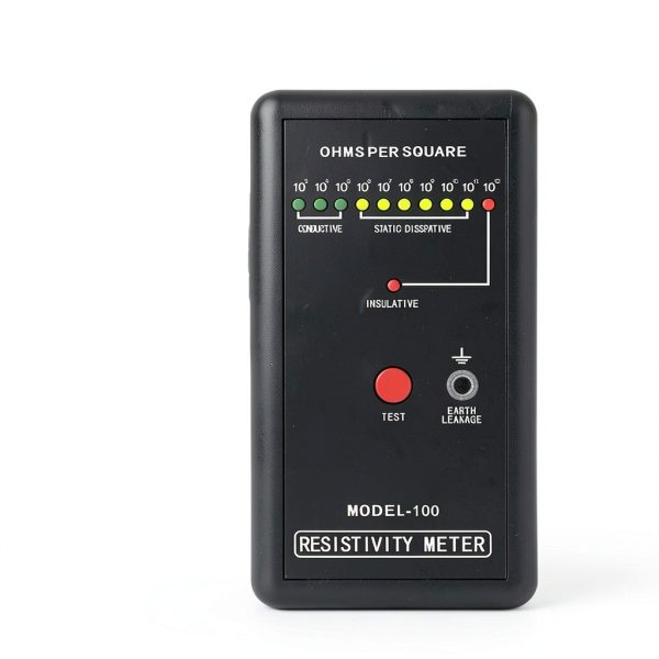 Surface Resistivity Meter plplaaoo Handheld Tester Auto Calibration-4