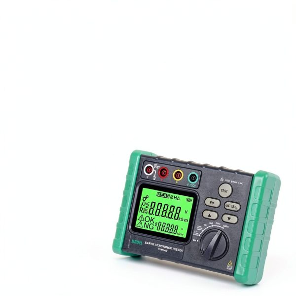 DUOYI Ground Resistance Tester DY4100A 6‑AA Battery Digital Meter with-2