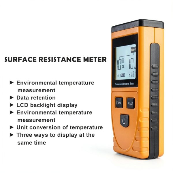 Ground Resistance Meter Rockgood 764653960752 with LCD Backlight-6