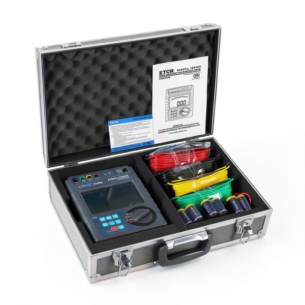 ETCR Earth Resistance Tester ETCR3000B with FFT AFC Technology-5