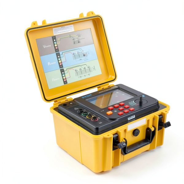 Ground Resistance Meter Walfront ETCR3100C 2‑4 Wire Tester-8
