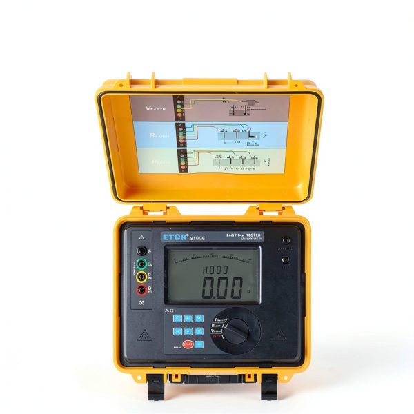 Ground Resistance Meter Walfront ETCR3100C 2‑4 Wire Tester-3