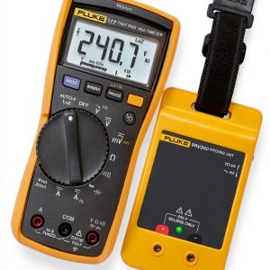 Fluke 117 Proving Unit Kit with PRV240 Ground Resistance Meter Black-0
