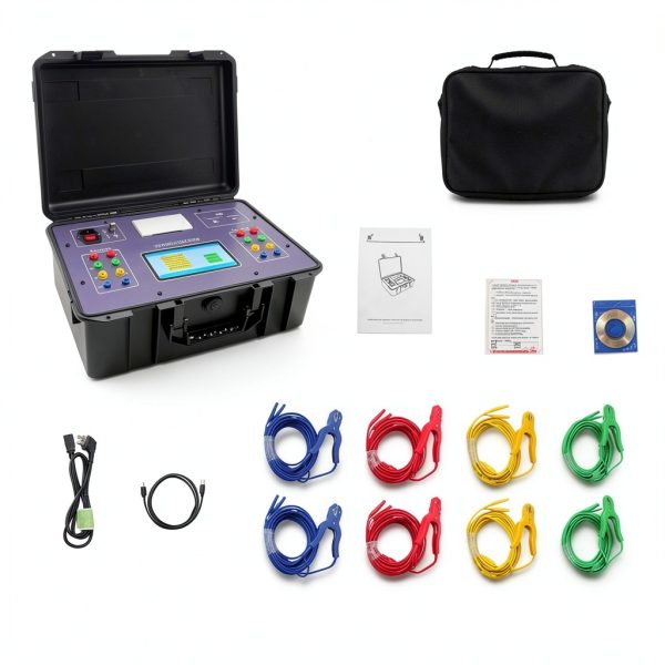 Ground Resistance Meter HFBTE 7‑inch Touch Screen with Built‑in-4