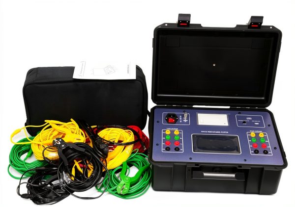 Ground Resistance Meter HFBTE 7‑inch Touch Screen with Built‑in-5