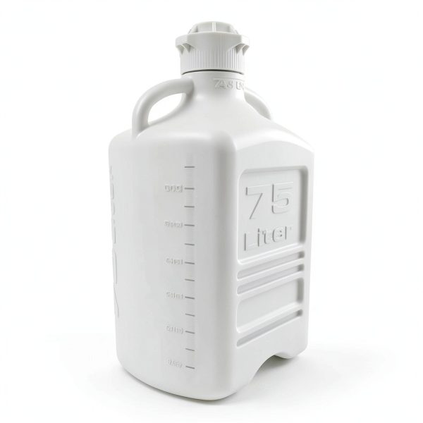 Foxx Life Sciences 155-7121-OEM Polypropylene Carboy Without Spigot, 75L Volume, 120mm Cap Size-0