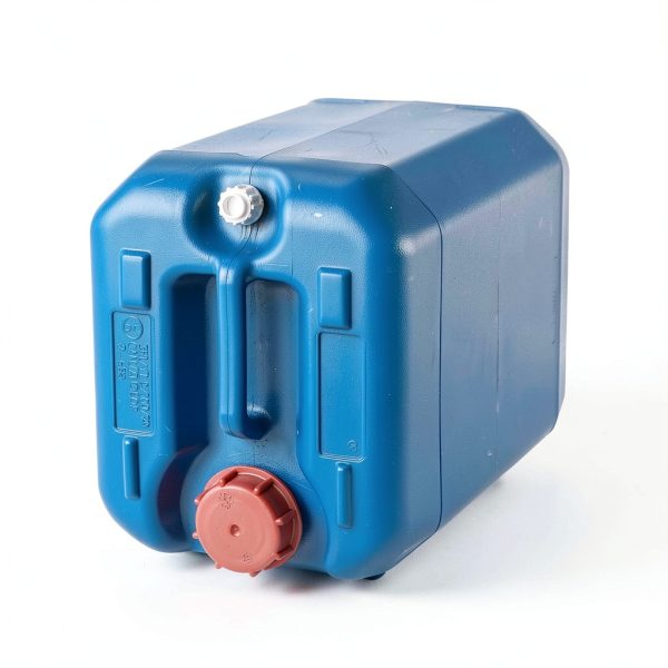 Hudson Exchange 5 Gallon Handled Container Blue HDPE 4 Pack-3