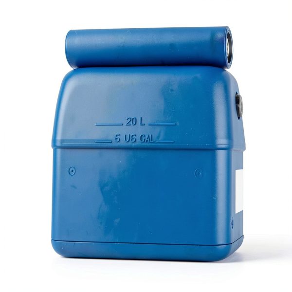 Hudson Exchange 5 Gallon Handled Container Blue HDPE 4 Pack-7