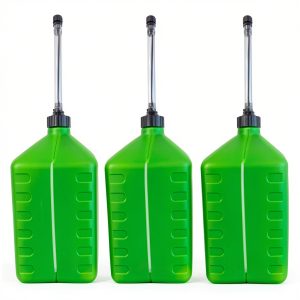 Tuff Jug 5 Gallon Multipurpose Container Kawi Green 3 Pack Auto Stop-0