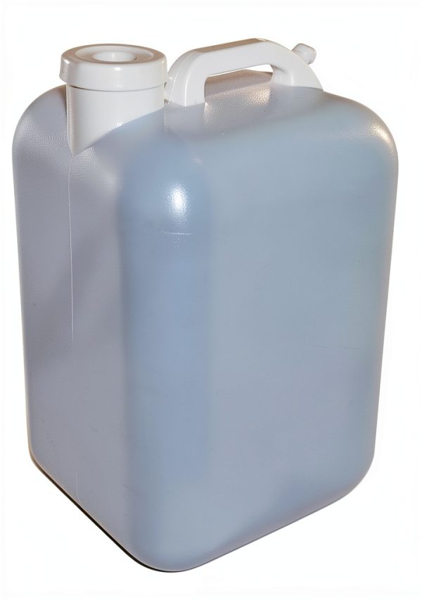5 Gallon Rectangular Carboy Hedpak with Handle and FloRite Faucet-0