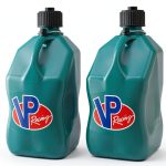 VP Racing 3622-CA, 5.5 Gallon Motorsport Racing Jug with Contoured Handle, Multipurpose Cap and Rubber Gaskets, Caribbean (2 Pack)-0
