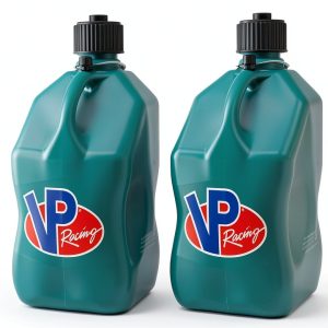 VP Racing 3622-CA, 5.5 Gallon Motorsport Racing Jug with Contoured Handle, Multipurpose Cap and Rubber Gaskets, Caribbean (2 Pack)-0