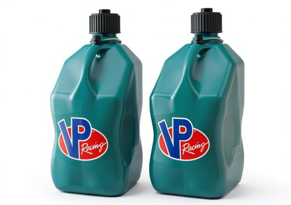 VP Racing 3622-CA, 5.5 Gallon Motorsport Racing Jug with Contoured Handle, Multipurpose Cap and Rubber Gaskets, Caribbean (2 Pack)-0