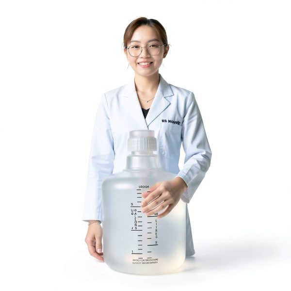 Polypropylene Carboy 15L by Eisco Autoclavable Silicone Lined Cap-5