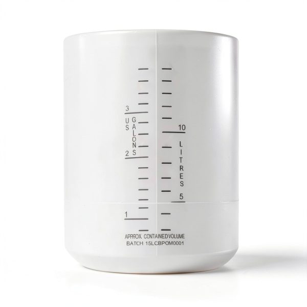 Polypropylene Carboy 15L by Eisco Autoclavable Silicone Lined Cap-3