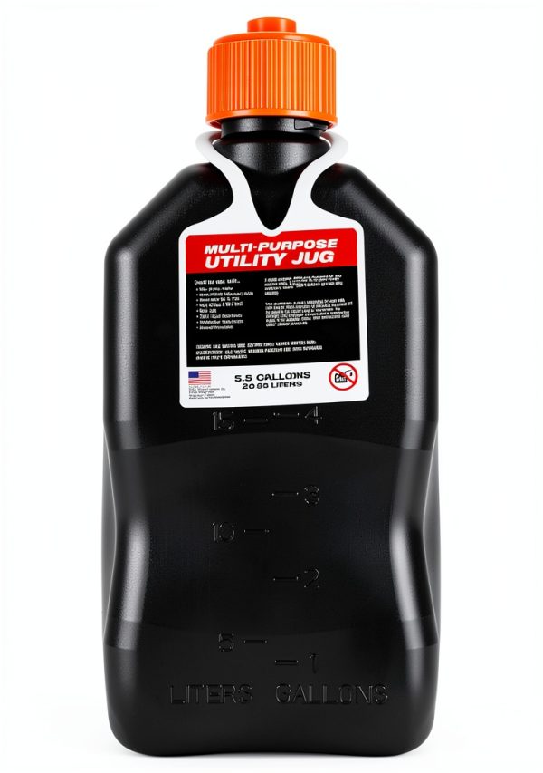 VP Racing 3852-CA, 5.5 Gallon Square V-Twin Jug with Deluxe Filler Hose-2