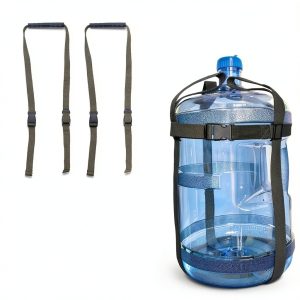 Storbuffs Carrying Straps for 5 Gallon Water Jug 2 Shoulder Gray-0