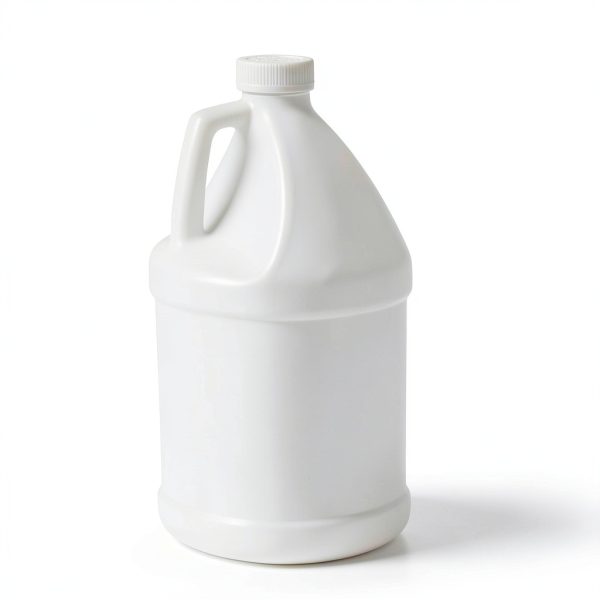 Quality Chemical Reusable 1-Gallon Plastic Jug – BPA-Free, Leak-Resistant, Secure Screw-on Lid, Ergonomic Handle, BPA Free, HDPE Plastic, Stackable, Versatile Design for Storage (Pack of 4)-1