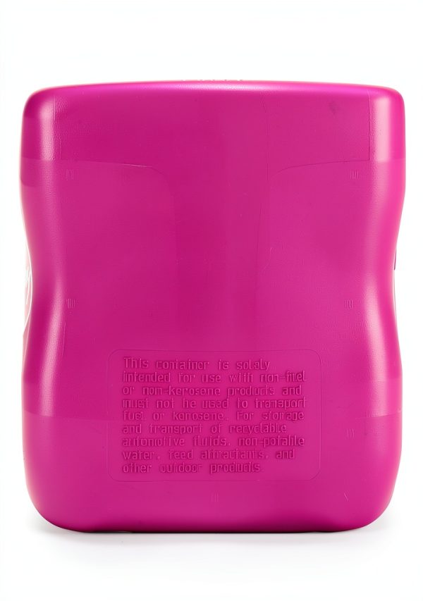 VP Racing 3812-CA, 5.5 Gallon Motorsport Racing Jug with Contoured Handle, Multipurpose Cap and Rubber Gaskets, Pink (1 Pack)-5