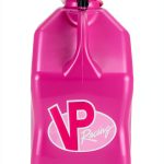 VP Racing 3812-CA, 5.5 Gallon Motorsport Racing Jug with Contoured Handle, Multipurpose Cap and Rubber Gaskets, Pink (1 Pack)-0