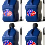 VP Racing 5-Gal Plastic Motorsport Container (4-Pack) & Hose Kit (4-Pack)-0