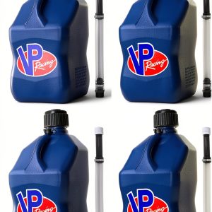 VP Racing 5-Gal Plastic Motorsport Container (4-Pack) & Hose Kit (4-Pack)-0