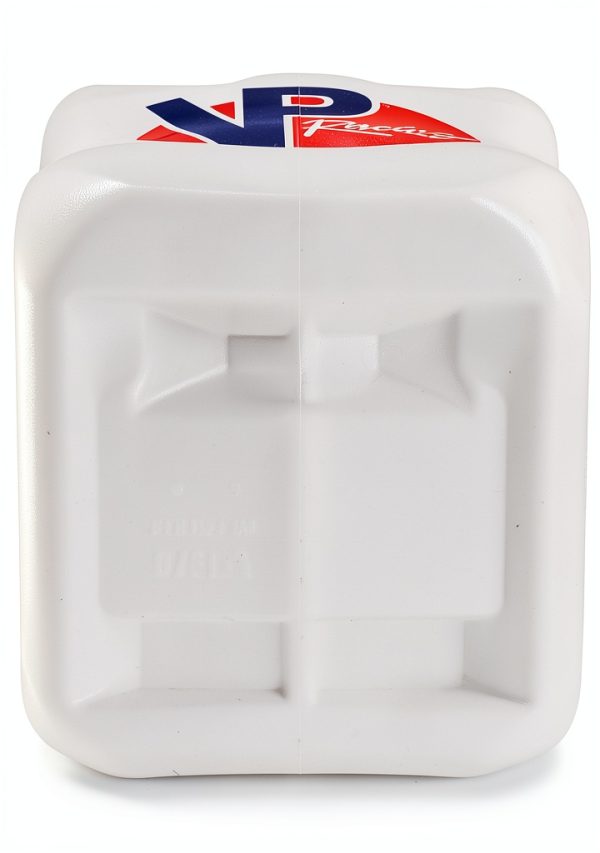 VP Racing 5.5 Gallon Motorsport Racing Liquid Container Utility Jug Can with Contoured Handle, Multipurpose Cap and Rubber Gaskets, White-4