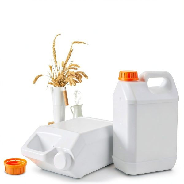 3 Pcs 1 Gallon Plastic Jugs, Gallon Water Jug for Water Storage Containers 1 Gallon Jug For Water Sauces Soaps Detergents Liquids Cleaning Solutions, Ideal for Home, Camping, and Outdoor Activities-3