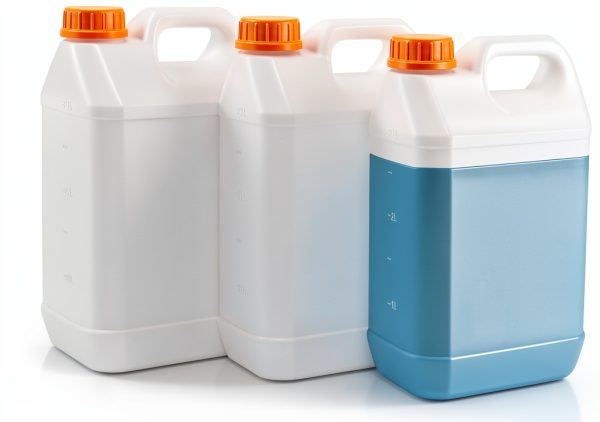 3 Pcs 1 Gallon Plastic Jugs, Gallon Water Jug for Water Storage Containers 1 Gallon Jug For Water Sauces Soaps Detergents Liquids Cleaning Solutions, Ideal for Home, Camping, and Outdoor Activities-0