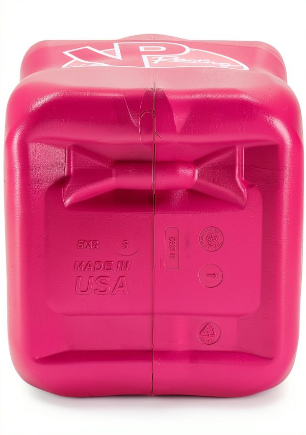 VP Racing 3812-CA, 5.5 Gallon Motorsport Racing Jug with Contoured Handle, Multipurpose Cap and Rubber Gaskets, Pink (1 Pack)-4
